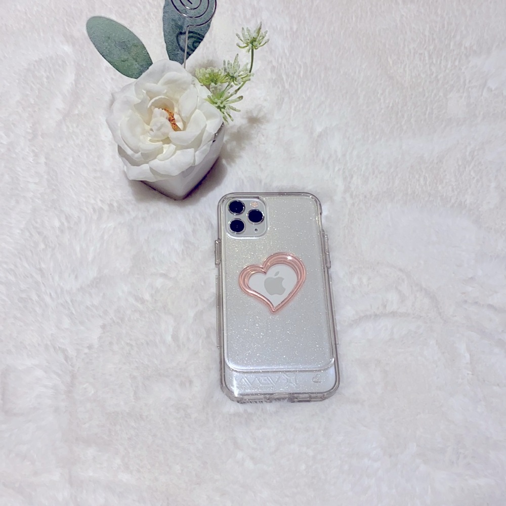 Vena iPhone 11 Pro Glitter/Clear w a shape 💖